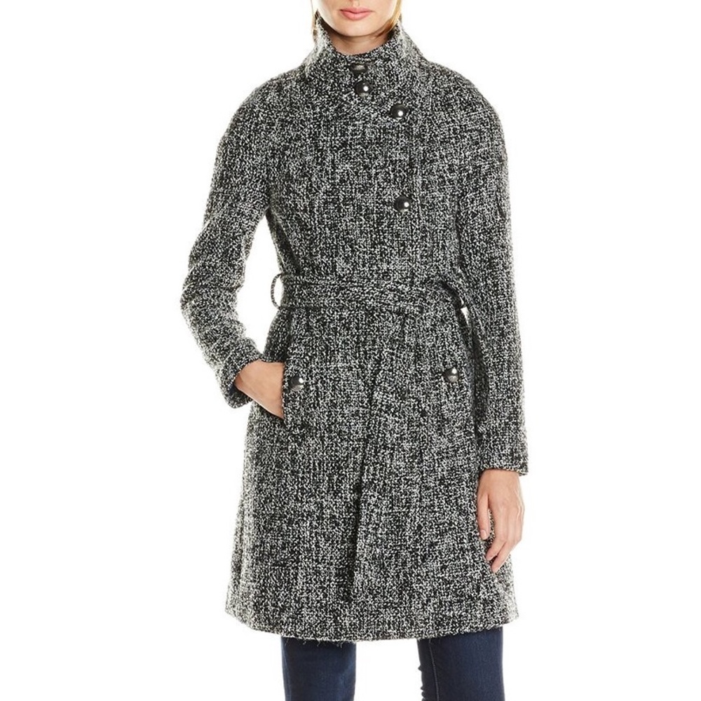 Tahari ‘Izzy’ Tweed Coat
